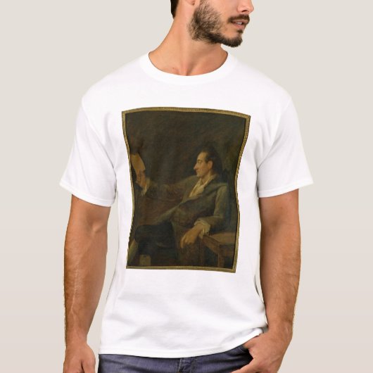 Johann Wolfgang von Goethe, 1775 T-shirt (Voorkant)