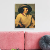 Johann Wolfgang von Goethe Canvas Afdruk (Insitu (Woonkamer))