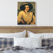 Johann Wolfgang von Goethe Canvas Afdruk (Insitu (Slaapkamer))