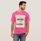 Johann Wolfgang von Goethe color theory T-shirt (Voorkant volledig)