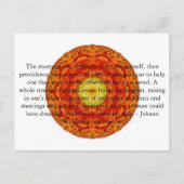 Johann Wolfgang von Goethe QUOTATION Uitnodiging Briefkaart (Voorkant)