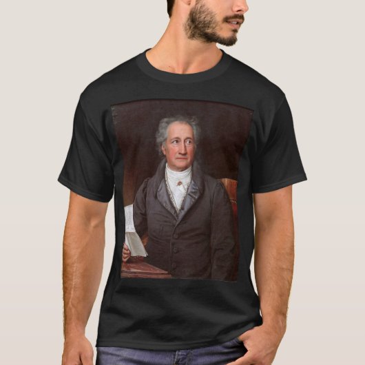 Johann Wolfgang Von Goethe T-shirt (Voorkant)