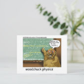 johann_woodchuck briefkaart (Staand voorkant)