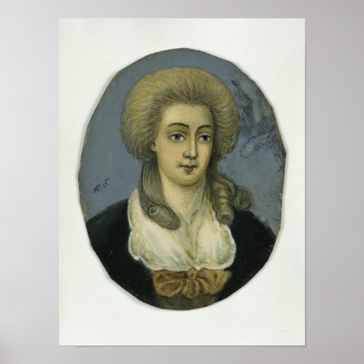 Johanna Elisabeth Mencken Poster (Voorkant)