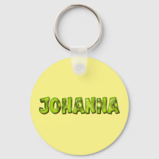 Johanna Name Kiwi Design Schlüsselanhänger Sleutelhanger
