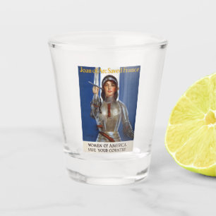 Johanna van Arkel: De Maagd van Orléans, ridderhel Shot Glas