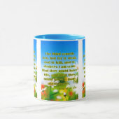 Johannes 10:10 KJV Bijbel Schrift Pic Two-Tone Mok (Midden)