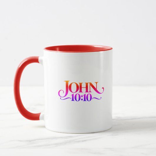 Johannes 10:10 mok (Links)