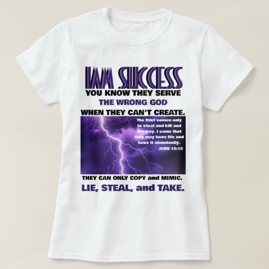 JOHANNES 10:10 T-SHIRT (Design voorkant)