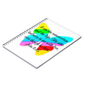  JOHANNES 11:25 REGENBOOG VLINDER ONTWERP NOTITIEBOEK (Linkerzijde)