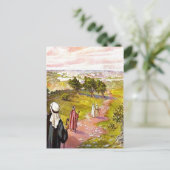 Johannes 11:55-57 Op naar Jeruzalem voor het Pasch Briefkaart (Staand voorkant)