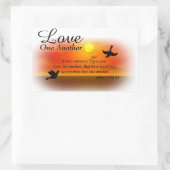 Johannes 13:34-35 Liefde elkaar stickers (Tas)