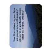 Johannes 14:27 Vrede Ik verlaat met u Magneet (Verticaal)
