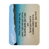 Johannes 14:27 Vrede Ik verlaat met u Magneet (Verticaal)