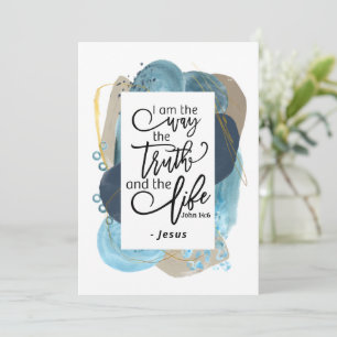 Johannes 14:6 Ik ben de Weg Christelijke Bijbelse 