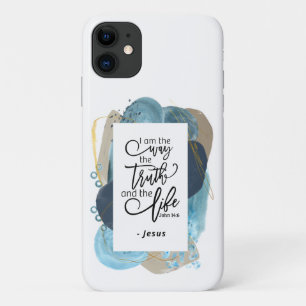 Johannes 14:6 Ik ben de Weg Waarheid Leven Christe Case-Mate iPhone Case