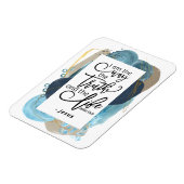 Johannes 14:6 Ik ben de Weg Waarheid Leven Christe Magneet (Linkerzijde)