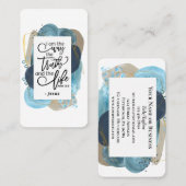 Johannes 14:6 Ik ben de Weg Waarheid Leven Christe Visitekaartje (Voorkant / Achterkant)