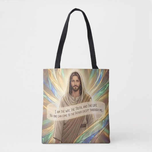 Johannes 14:6 tote bag (Voorkant)