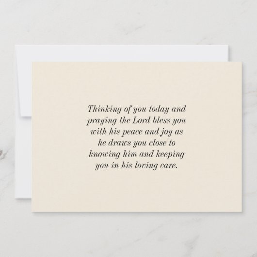 Johannes 15:12 Liefde Bijbelvers Rood Bloemen Plat (Achterkant)