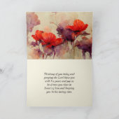 Johannes 15:12 Liefde Een Andere Bijbel Verse Rode Kaart (Binnen)