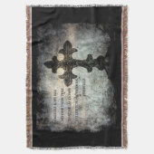 Johannes 15:13 Schrift gooien deken (Voorkant Verticaal)