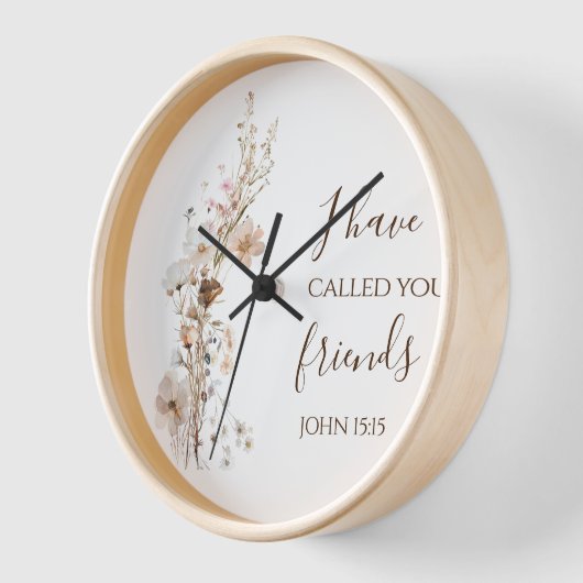 Johannes 15:15 Ik heb u vrienden genoemd Bijbelver (Hoek)