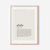 Johannes 15:1-5 Ik ben de Ware Wijnstok, blijf in Poster