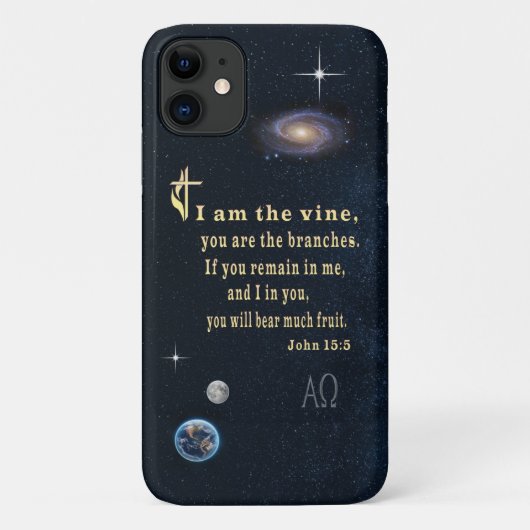 Johannes 15:5 Case-Mate iPhone case (Achterkant)