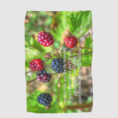 Johannes 15:5 golfhanddoek (Voorkant)