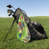 Johannes 15:5 golfhanddoek (Groen)