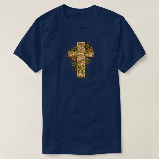 "Johannes 15:5" T-shirt (Design voorkant)