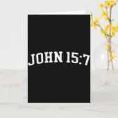 Johannes 15 7 kaart (Gele Bloem)