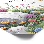 Johannes 16:33 Bijbelvers Afbeelding Poster (Hoek)