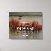 Johannes 16:33 Ik heb Overwonnen Bijbelvers Christ Canvas Afdruk (Voorkant)