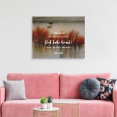 Johannes 16:33 Ik heb Overwonnen Bijbelvers Christ Canvas Afdruk (Insitu (Woonkamer))