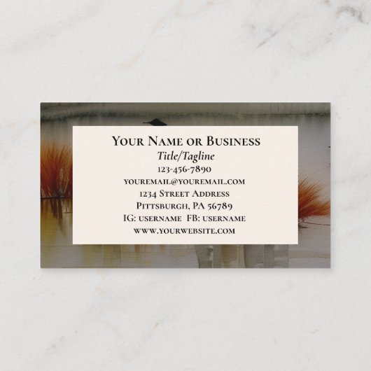 Johannes 16:33 Ik heb Overwonnen Bijbelvers Christ Visitekaartje (Achterkant)