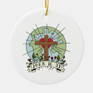 Johannes 16:33 Kerst 2024 ornament