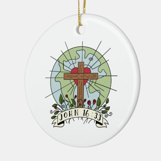 Johannes 16:33 Kerst 2024 ornament (Links)