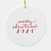 Johannes 16:33 Kerst 2024 ornament (Achterkant)