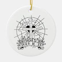 Johannes 16:33 ornament