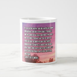 Johannes 1:10-13 WEBU Mug Grote Koffiekop