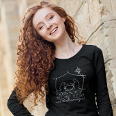 Johannes 1:14 Christelijke Geboorte Schrift Lange  T-shirt