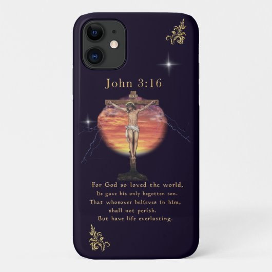Johannes 3:166 Case-Mate iPhone case (Achterkant)