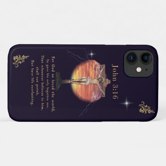 Johannes 3:166 Case-Mate iPhone case (Achterkant (horizontaal))