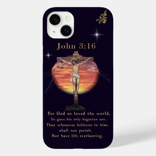 Johannes 3:166 Case-Mate iPhone case (Achterkant)