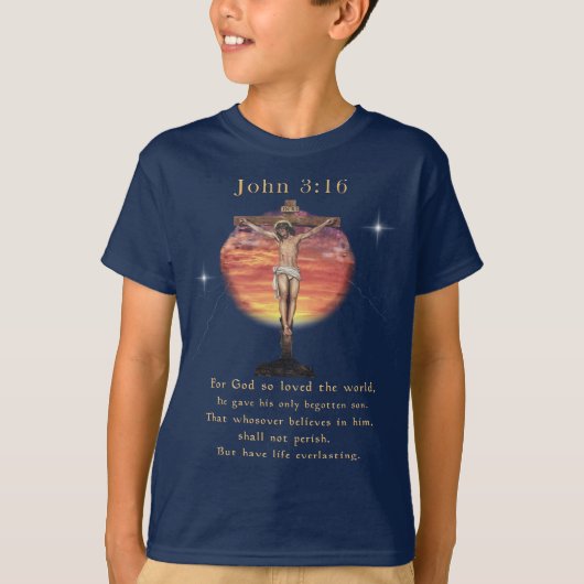 Johannes 3:166 t-shirt (Voorkant)
