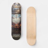 Johannes 3:16-17 persoonlijk skateboard (Voorkant)
