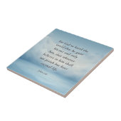 Johannes 3:16 Bijbelvers Afbeelding Tegeltje (Zijkant)