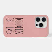 Johannes 3:16 - Bijbelvers iPhone Hoesje (Achterkant horizontaal)